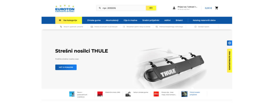 Euroton - Sales increase