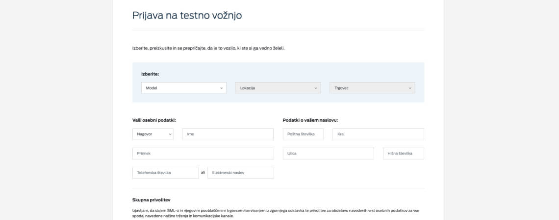 Ford Prva Izbira - Test drive