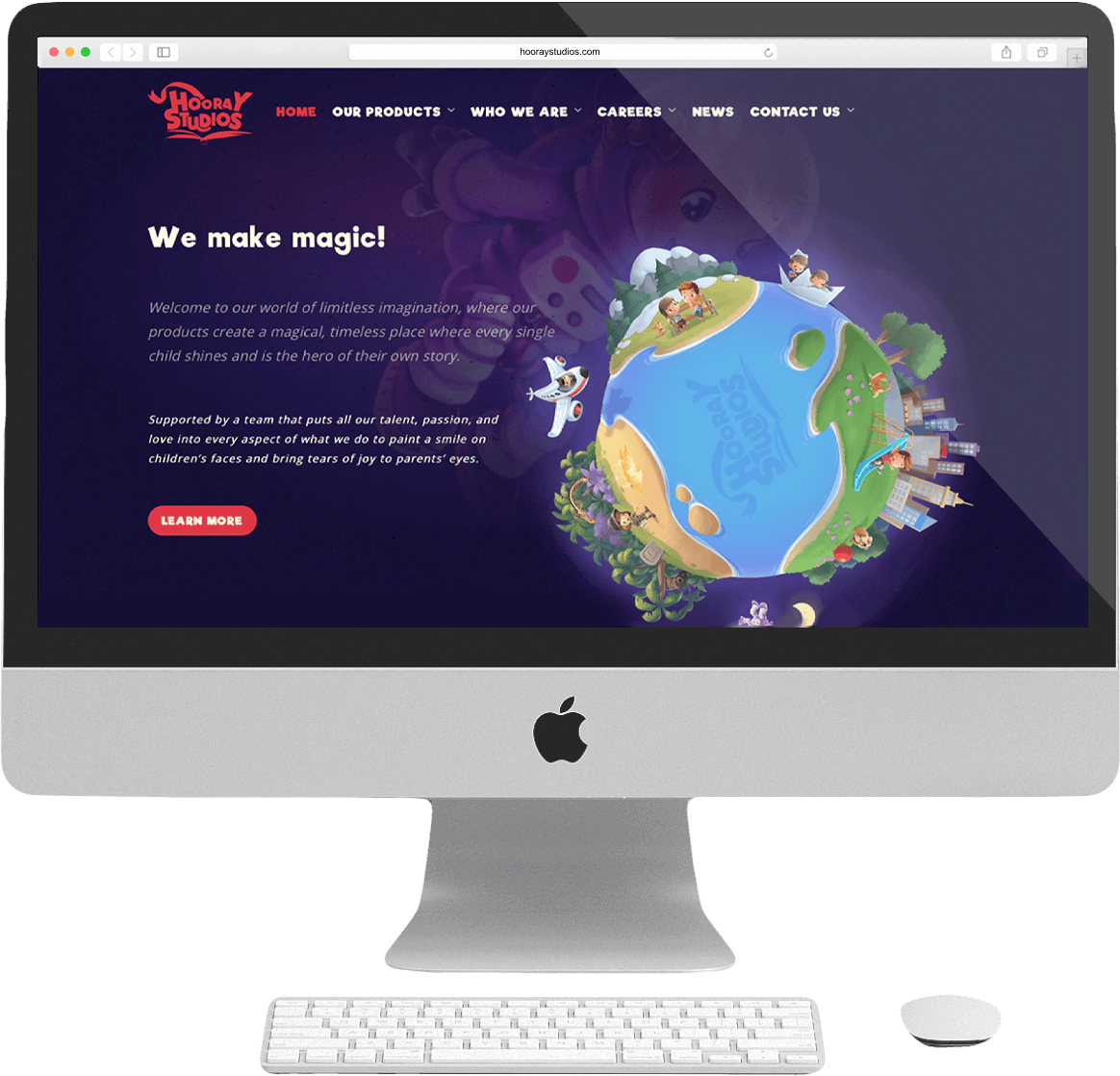 Hooray Studios – A magical user experience