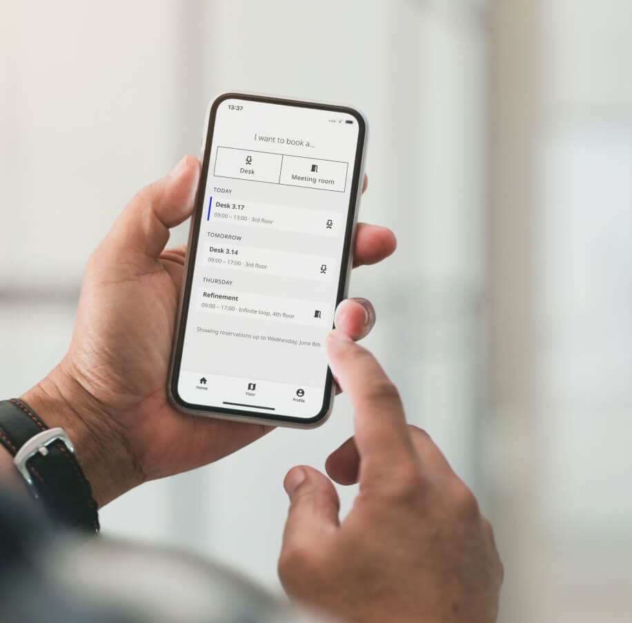 Visionect aplikacija